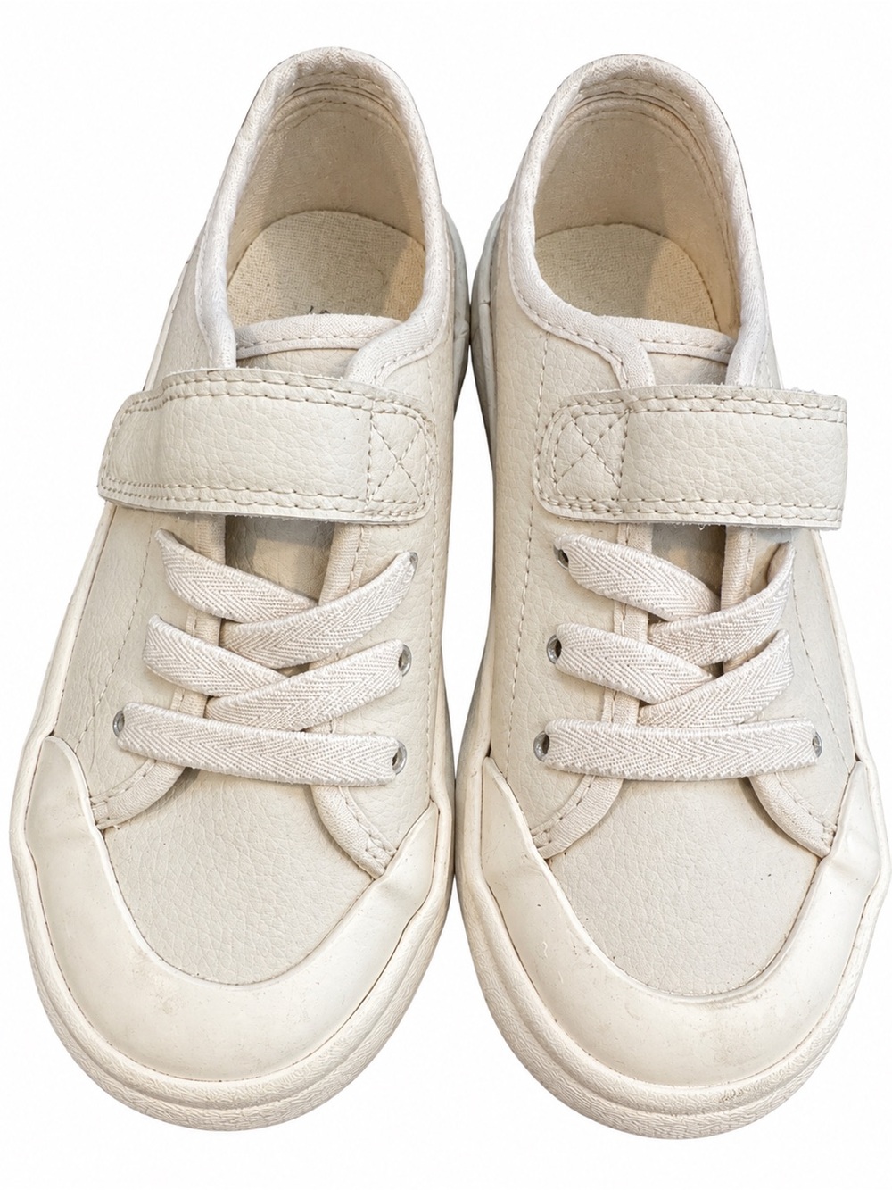 NWOT H&M Boys Leather Sneakers | Size 9.5